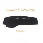 PASSAT CC 2009-2016 ARASI DERİ KAPİTONE KUMAŞ TORPİDO KORUYUCU ÖRTÜ - 1
