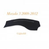 MAZDA 3 2009-2012 ARASI 3 BOYUTLU HALI KUMAŞ TORPİDO KORUYUCU ÖRTÜ - 1