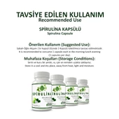 Spirulina Kapsül ( Spirulina Capsule) 60 Adet - 4