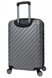 Elatae Büyük Boy Valiz Gri Pro Abs 1001 thumbnail 4