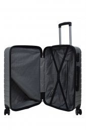 Elatae Büyük Boy Valiz Gri Pro Abs 1001 thumbnail 5