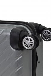 Elatae Büyük Boy Valiz Gri Pro Abs 1001 thumbnail 7