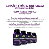 Yaban Mersini Kapsül (Blueberry Capsule) 60 Adet - 4