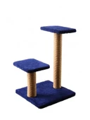 Berkay Kedi İkili Yataklı Tırmalama Karışık Renk 50-34-55 Cm Yük. thumbnail 2