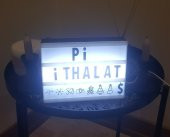 Cinematic Harflerle Işıklı Mesaj Veren Light Box Led Pano - Orta - 2