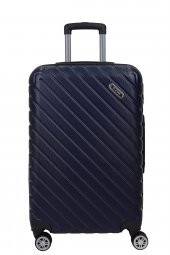 Elatae 2li Valiz Seti Orta Boy - Kabin Boy Lacivert Pro Abs 1001 thumbnail 3