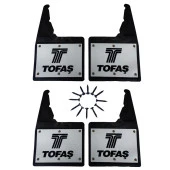 Tofaş Doğan Şahin Kartal 4lü Perçinli Ön/Arka Paçalık Çamurluk Tozluk TFS1RX010YD - 1