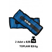 Spor Byfit 0.25 Kg x 2 Adet El veya Ayak Bileği Ağırlığı  Atlama ipi HEDİYELİ - 2