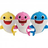 Baby Shark Daddy Shark İthal Müzikli Oyuncak Peluş 30 CM - 4