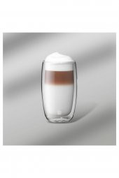2li Çift Camlı Latte Macchiato Bardağı Seti Cam Bardak 350 ml - 2