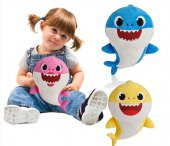 Baby Shark Babby Shark İthal Müzikli Oyuncak Peluş 30 CM - 3
