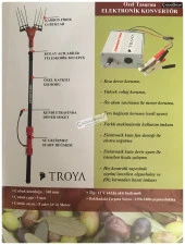Derentürk Troya Zeytin Hasat Makinesi  - 12 Volt Akü İle Çalışır - 4
