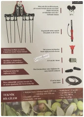 Derentürk Troya Zeytin Hasat Makinesi  - 12 Volt Akü İle Çalışır - 5
