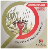 Derentürk Troya Zeytin Hasat Makinesi  - 12 Volt Akü İle Çalışır - 8