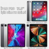 Peeq Ipad Pro 12.9 2021 M1 Tablet Hayalet Full Glue Temperli Ekran Koruyucu - 2