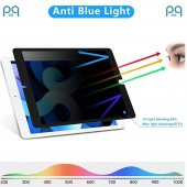 Peeq İpad 10.2 İnç 8.Nesil Privacy Tablet Hayalet Full Glue Temperli Ekran Koruyucu - 5