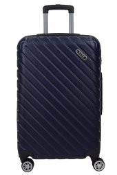 Elatae 3lü Valiz Seti Lacivert Pro Abs 1001 - 3