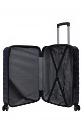 Elatae 3lü Valiz Seti Lacivert Pro Abs 1001 - 5