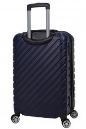 Elatae 3lü Valiz Seti Lacivert Pro Abs 1001 - 8