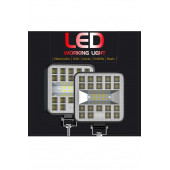 29 Led Kare Off Road Tekne Çalışma Lambası Spot Lambası 6500k  EE103 (DXZ-4) - 3