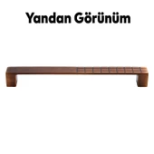 Bihter Eskitme Antik Bakır 160 mm Metal Mobilya Mutfak Çekmece Dolap Dolabı Kulpu Kulbu Kulpları - 6