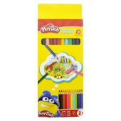 Play-Doh 12 Renk Kuru Boya Tam Boy KU001 thumbnail 1
