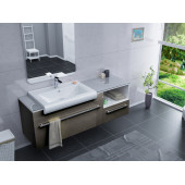 Cerastyle Turkuaz Side Tezgah Üstü Lavabo 65 Cm - 2