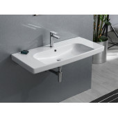 Turkuaz Seramik Cerastyle Roma Serisi 95 x 45 Cm Etajerli Lavabo - 4