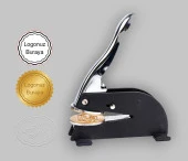 Soğuk Mühür Kabartma Damga Portatif Masa Tipi Baskı Makinesi 52mm thumbnail 1