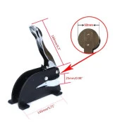 Soğuk Mühür Kabartma Damga Portatif Masa Tipi Baskı Makinesi 52mm thumbnail 11