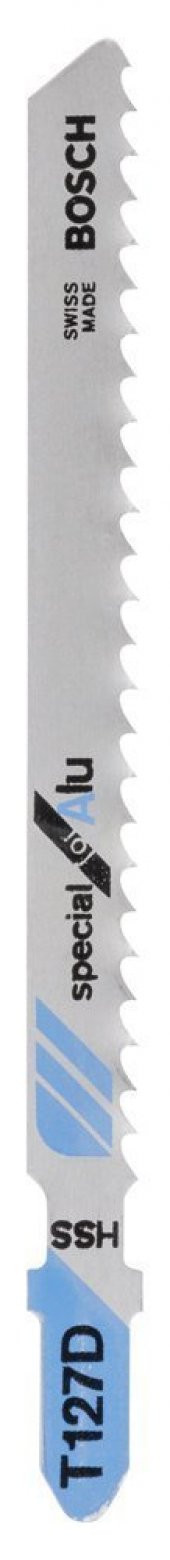Bosch - Aluminyum İçin T 127 D Dekupaj Testeresi Bıçağı - 100Lü Paket - 1