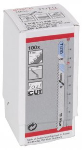 Bosch - Aluminyum İçin T 127 D Dekupaj Testeresi Bıçağı - 100Lü Paket - 2