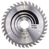 Bosch 160*30/20 mm 36 Diş Ahşap için Daire Testere Bıçağı Optiline - 1