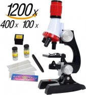 Hayal Sepeti  Science Kits For Kids Microscope Beginner Microscope Kit LED 100X, 400X, And 1200X - 8