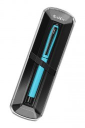 Karnaval Roller Mavi Pilot Kalem Mavi Renkli Kristal Hediye Kutulu 1 Adet Hediye Kutulu Roller Pilot Kalem - 2