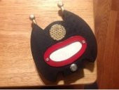 1966 Batman Communicator Radyo Plastik Aparat - 9