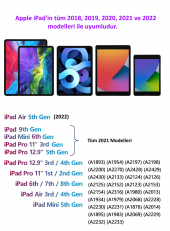 iPad 11 M2 Çipli Uyumlu Palm Rejection & Eğime Duyarlı Stylus Kalem - 6
