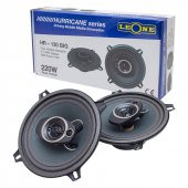 LEONE HR-130 BIG 13 CM 220 WATT MAX 110 WATT RMS 3 YOLLU METAL ÇERÇEVELİ 2Lİ TAKIM KUTULU OTO HOPARLÖR - 3