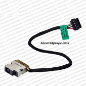 Hp Pavilion 15-E  15-E056St 15-E057St 15-E054St 15-E055St  15-E053St  15T-E 17-E 709802-Yd1 Power Jack Şarj Soketi - 5