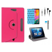 Philips M10 Pro Tablet 10.1" Uyumlu Tablet Kılıfı 4 lü Set KılıfEkran KorumaKalemKulaklık thumbnail 3