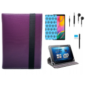 Philips M10 Pro Tablet 10.1" Uyumlu Tablet Kılıfı 4 lü Set KılıfEkran KorumaKalemKulaklık thumbnail 4