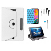 Philips M10 Pro Tablet 10.1" Uyumlu Tablet Kılıfı 4 lü Set KılıfEkran KorumaKalemKulaklık thumbnail 7