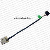 HP TouchSmart 11 11-E 14-k 14-e 210 215 G1 717370-YD6 CBL00379-0100   Power Jack Şarj Soketi thumbnail 5