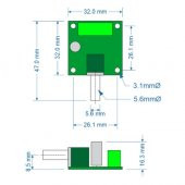 DC 2-15V 2A Pwm Motor Hız Kontrol Kartı Tek Yönlü - 10