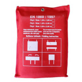 Aircraft 150cm x 180 cm Yangın Battaniyesi , Çantalı - 1