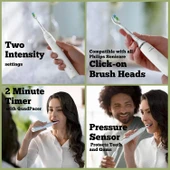 Philips Sonicare Elektrikli Diş Fırçası DiamondClean - Beyaz - 2
