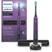 Philips Sonicare 9000 Özel Sürüm Şarj Edilebilir Diş Fırçası Mor - 1