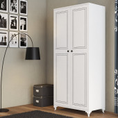 Moxen Mobilya DR1 Askılı Raflı Dolap - 1
