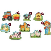 Baby Puzzle Çiftlik Hayvanları Lisanslı Ürün - 2