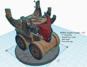 Hellfire Engine - Dnd 5E Plastik Aparat thumbnail 1